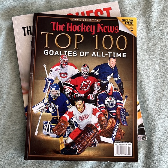 Hockey Book Collection: Top 100 Goalies of All Time, The Toughest I Ever Faced - Picture 8 of 11